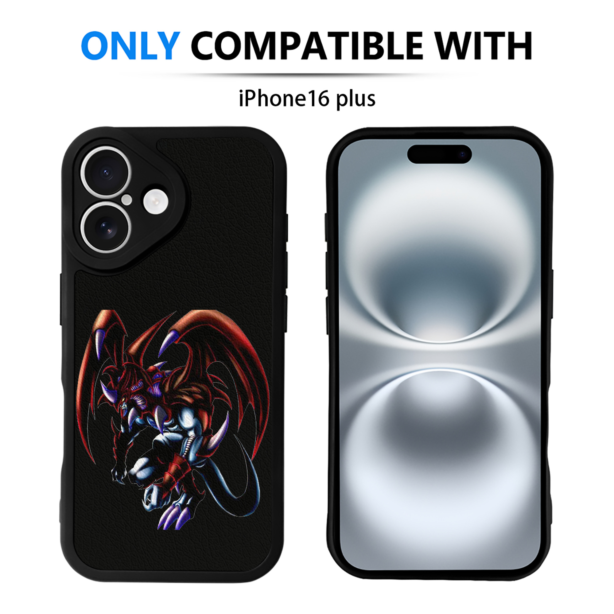 遊☆戯☆王 Yu-Gi-Oh! 【iPhone 16シリーズ対応】シリコンスマホケース（レザー調） 材質：シリコン
